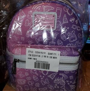 Loungefly disney park icons mini backpack